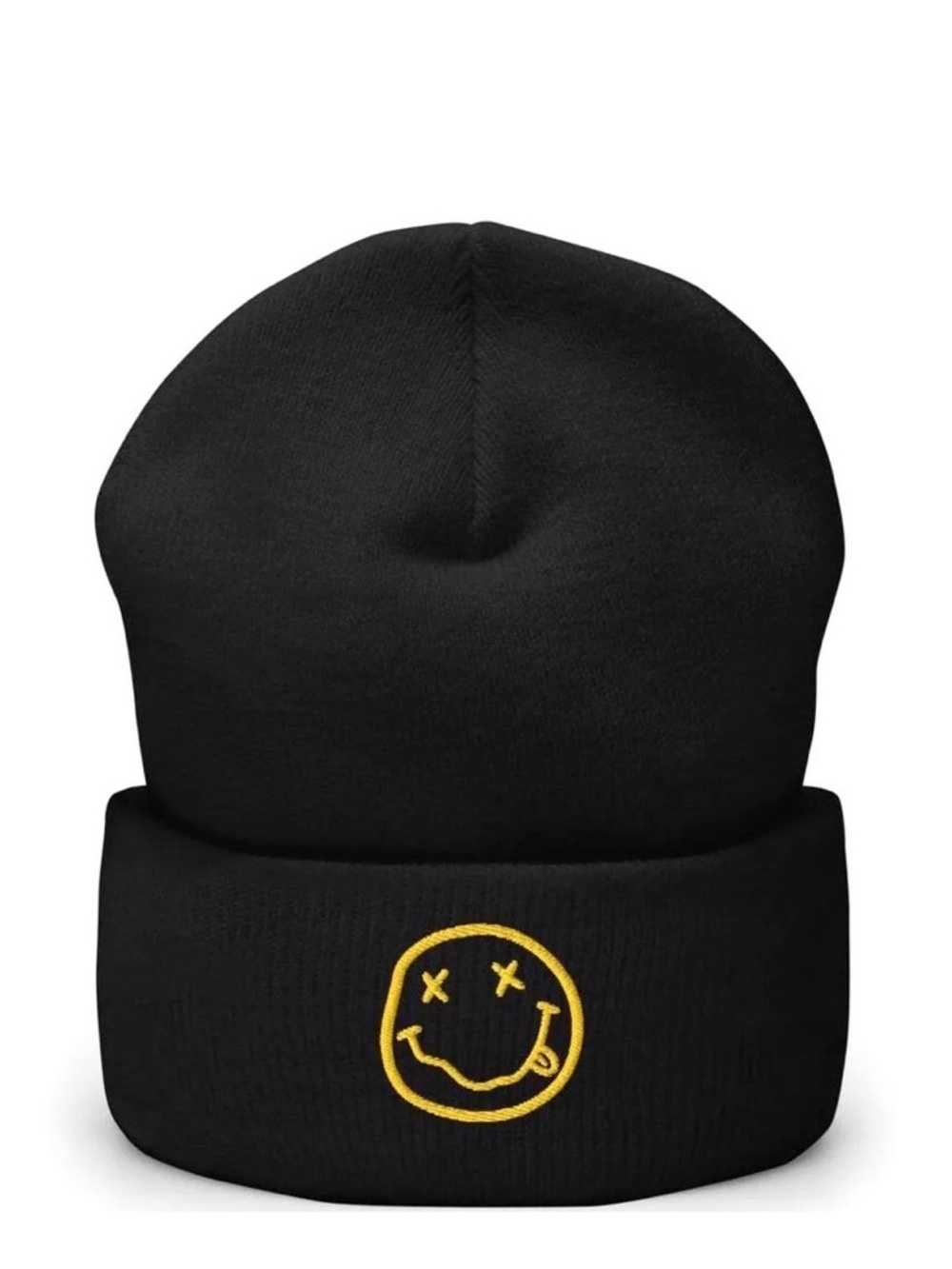 New Unisex NIRVANA Knit Beanie Hat ~ Nirvana Band 90s Grunge Hat
